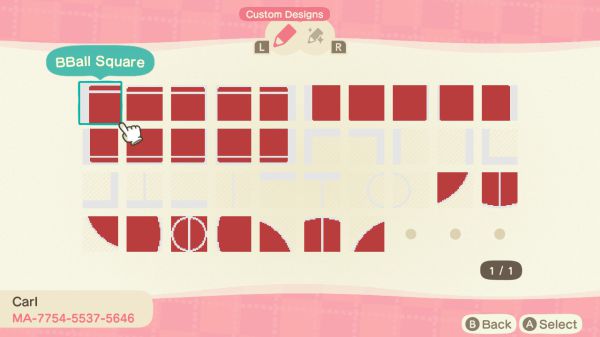 动物森友会可爱风格地砖作品码分享