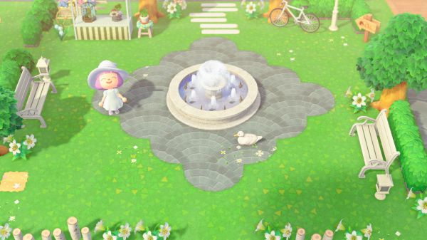 动物森友会自然风岛屿景观布置分享
