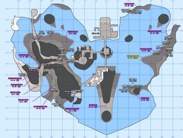《异度之刃决定版》各区域地图展示 怪物分布与支线任务位置一览
