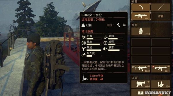 腐烂国度2主宰版消音g36c皮肤mod