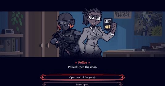 警察     helltaker   fbi !open the door ! 开门.