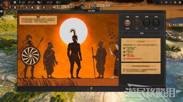 全面战争传奇特洛伊全派系介绍人物能力一览