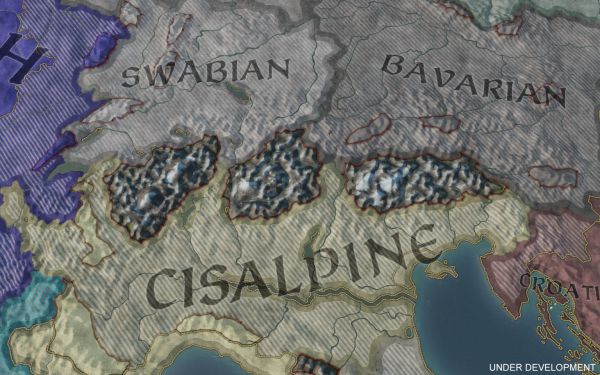 十字军之王3各区域地图一览