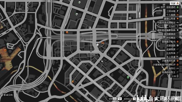 gta5小首尔停车场地图图片