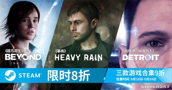 QuanticDream工作室与中国玩家交流游戏故事旗下游戏迎来史低折扣