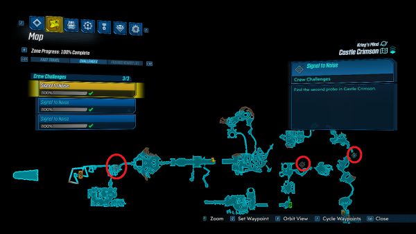 《无主之地3》DLC4各地图战友挑战位置一览