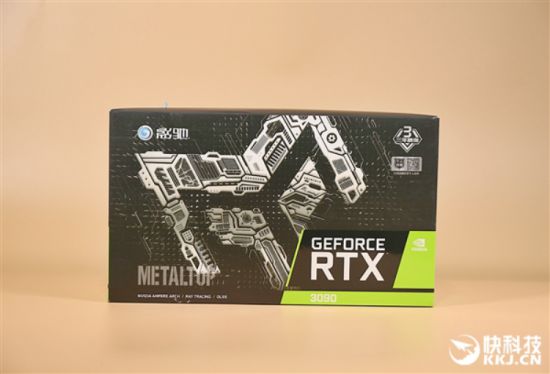 影驰RTX 3090金属大师拆解图赏 新卡皇充满质感