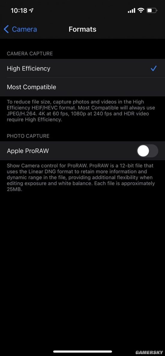 iOS14.3新测试版上线：全新图片格式、一张25MB