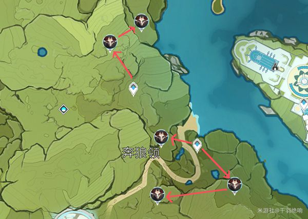 《原神》丘丘暴徒讨伐线路分享