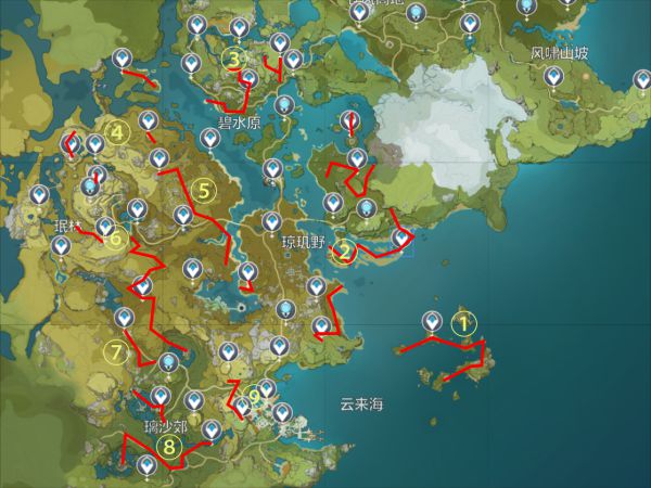 米游社原神地图工具图片