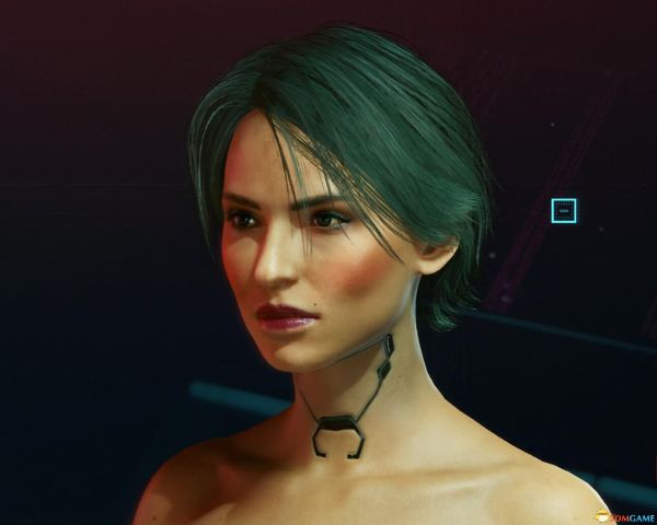《赛博朋克2077》短发精致干练美女捏脸数据