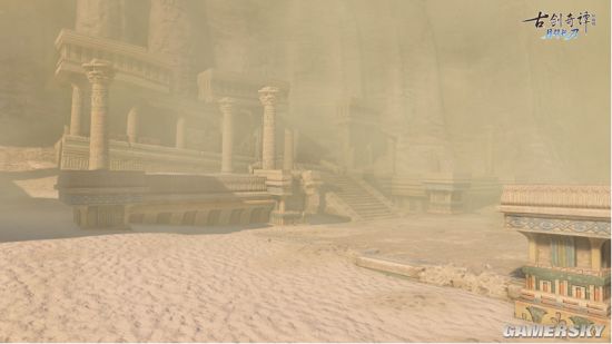 《古剑奇谭OL》团队秘境“吉昌废城”：隐藏在荒沙下的王城废墟等待探寻！