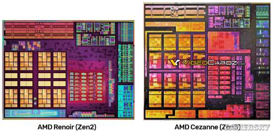 AMD锐龙5000 APU渲染流出：L3翻倍 游戏性能大增”
