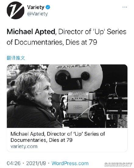 《007》《纳尼亚传奇3》导演迈克尔·艾普特去世：享年79岁