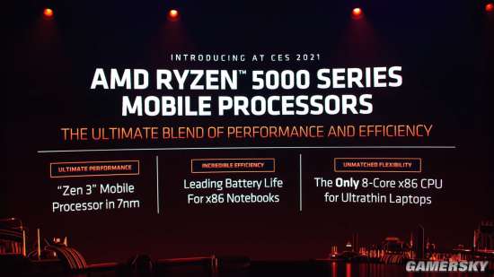 AMD宣布Ryzen 5000系列移动版：性能续航双管齐下