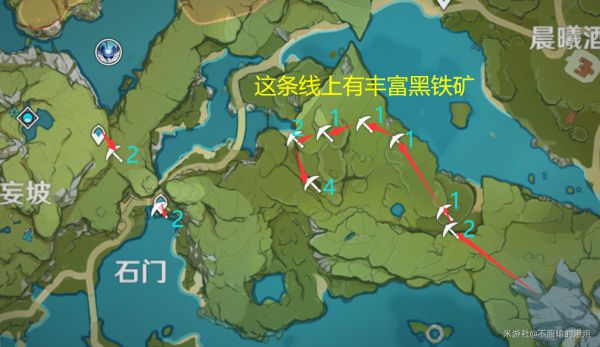 《原神》白铁矿采集地点及路线