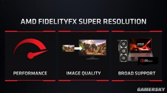 回应NVIDIA DLSS：AMD演示FidelityFX超级分辨率技术 重点展示游戏中的强悍表现