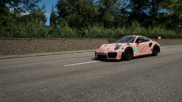 《极限竞速地平线4》保时捷911粉猪涂装