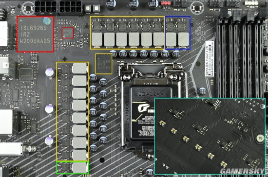 用料奢华甚至超越台系 七彩虹z590 vulcan主板评测