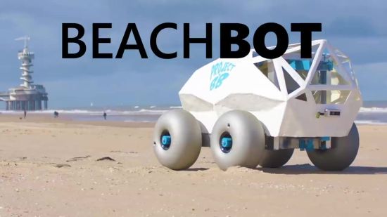 微软协力推出沙滩清洁机器人 主要是为了捡烟头