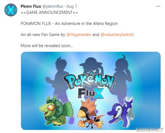 知名《宝可梦》饭制团队新作《宝可梦Flux》 推出日期尚未确定