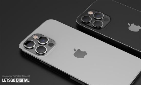 iphone 13新配色,苹果13新配色 iphone 13p新渲染图:更小刘海 日落金新配色超美貌