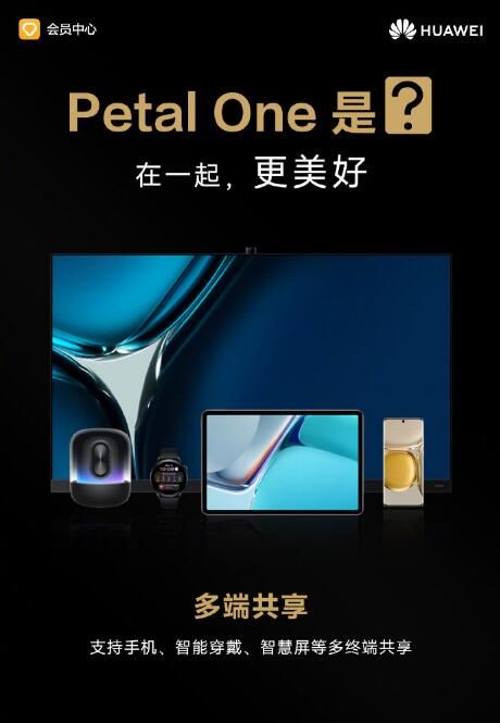 华为Petal One推1元会员尝鲜价 可享200GB云空间