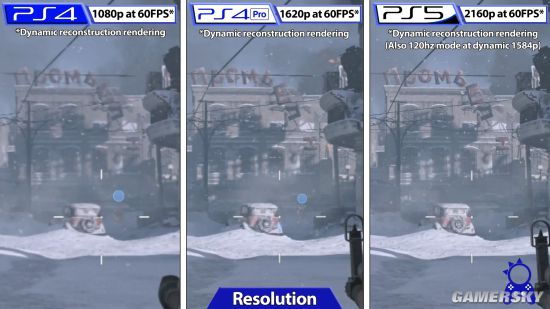 《使命召唤：先锋》B测PS平台画面对比 PS5帧数太稳