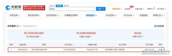 又增加4亿：贾跃亭未履行总金额已超过79亿元！