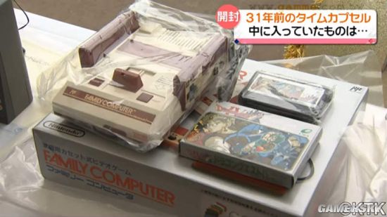 日本开封31年前的时光胶囊 全新的红白机引网友关注