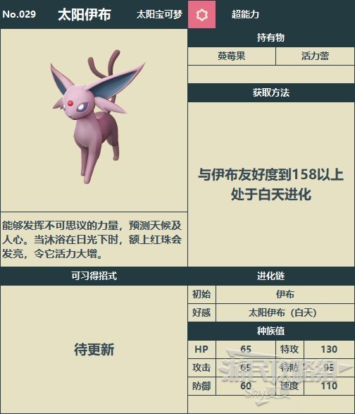 《宝可梦阿尔宙斯》洗翠图鉴 全宝可梦分布与数据一览_太阳伊布-游民