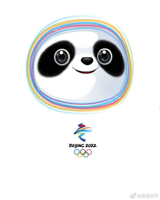 冰墩墩奥运五环的颜色图片