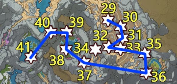 原神流明晶石收集线路分享