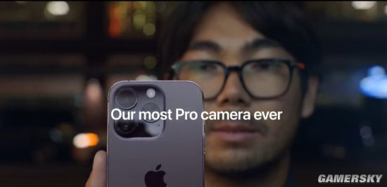 苹果发布iPhone14 Pro创意广告：有史以来最Pro相机