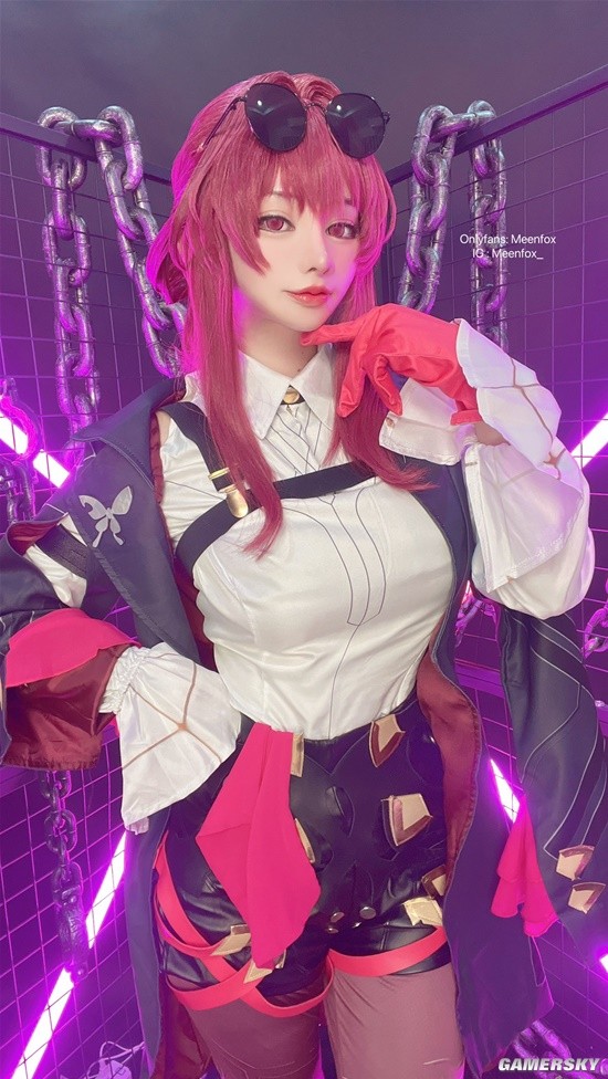 泰国国宝级coser:meenfox首次公开素颜美照!