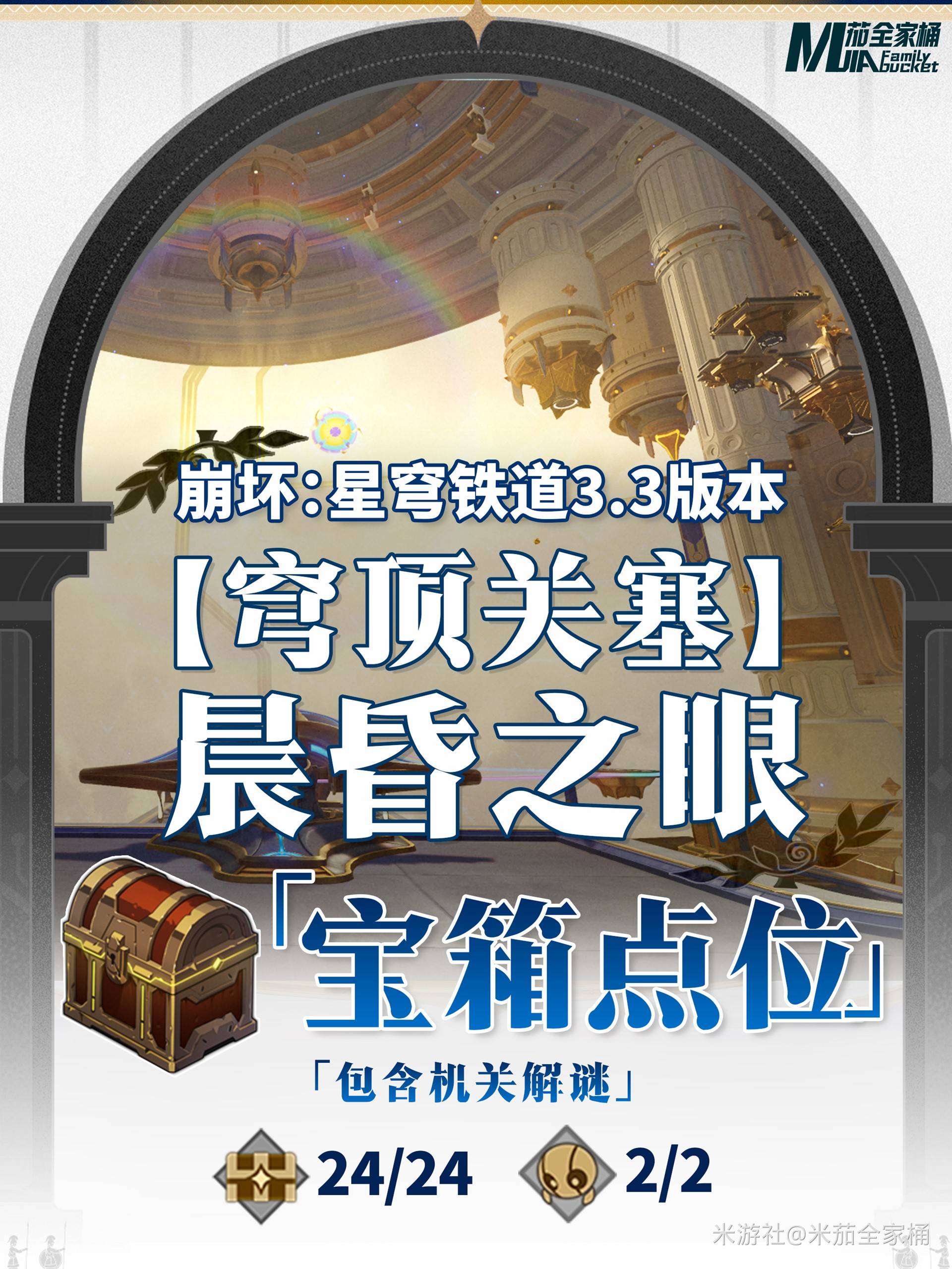 崩坏星穹铁道晨昏之眼全宝箱收集攻略