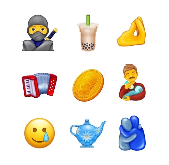 emoji表情2020年更新上线总计达117个