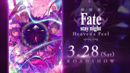 fatestaynightheavensfeel剧场版第三章新主视觉图pv天之衣伊莉雅超美