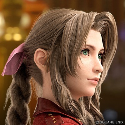《最终幻想7:重制版》官网放送了 一批角色头像和社交平台的头图.