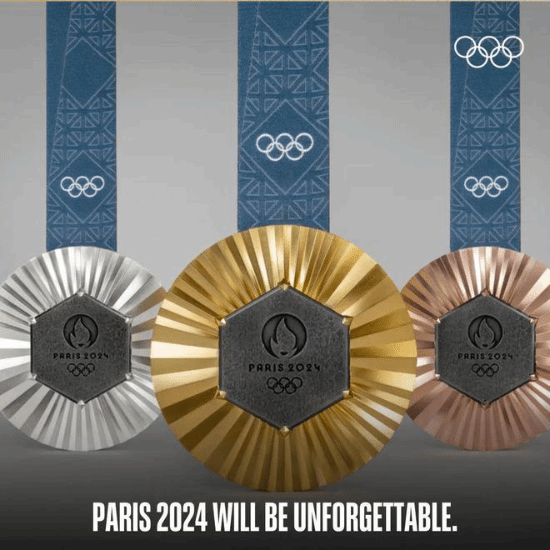 简单的奥运奖牌榜制作图片