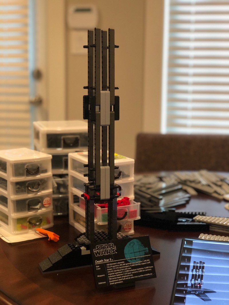 拼一个死星乐高10143开箱测评