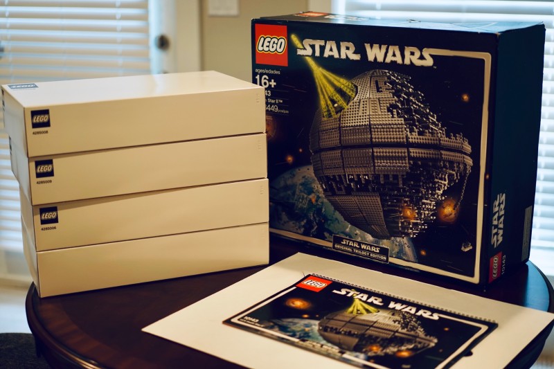 拼一个死星乐高10143开箱测评