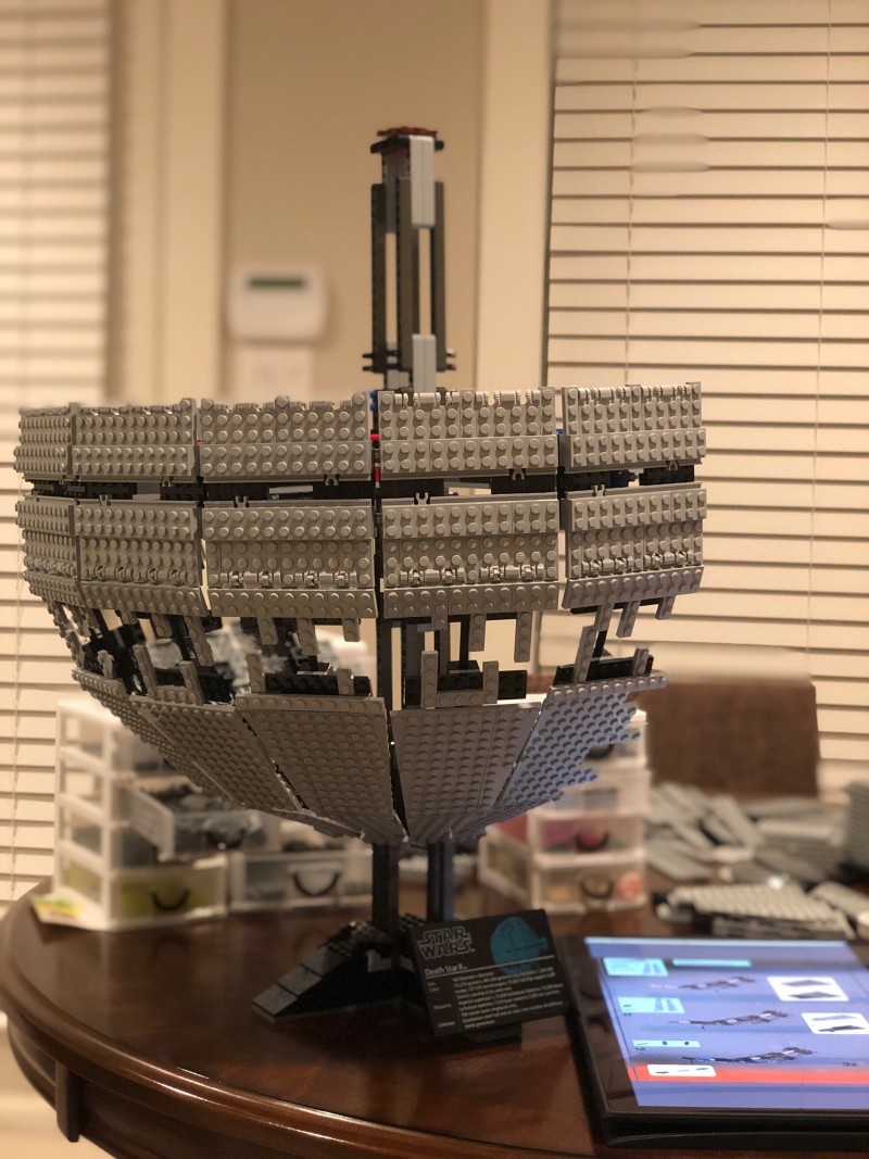 拼一个死星乐高10143开箱测评