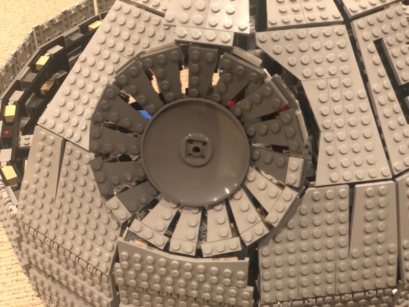 拼一个死星乐高10143开箱测评