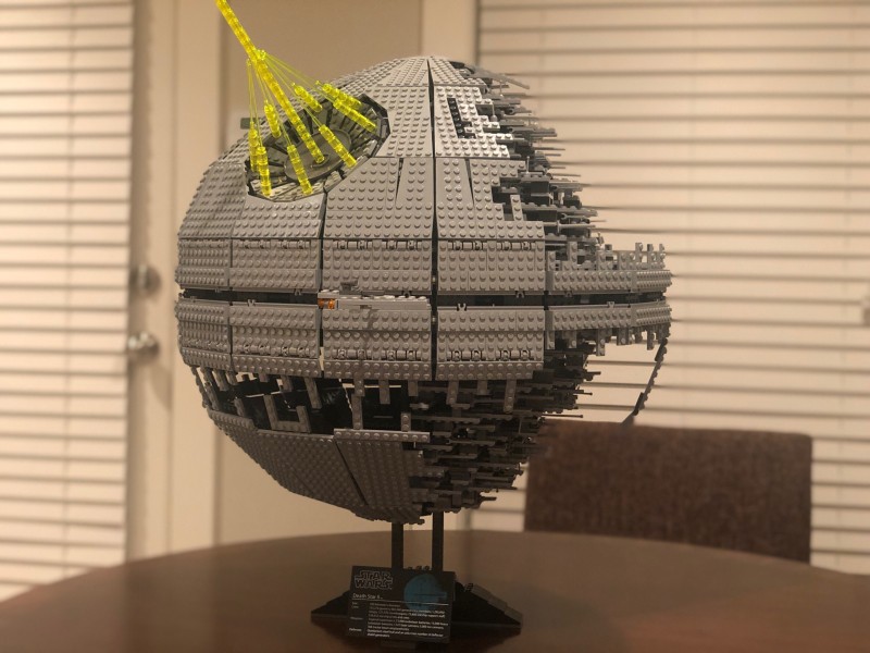 拼一个死星乐高10143开箱测评