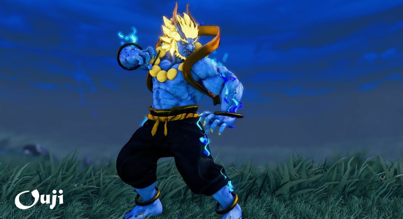 街霸5豪鬼皮肤成龙王