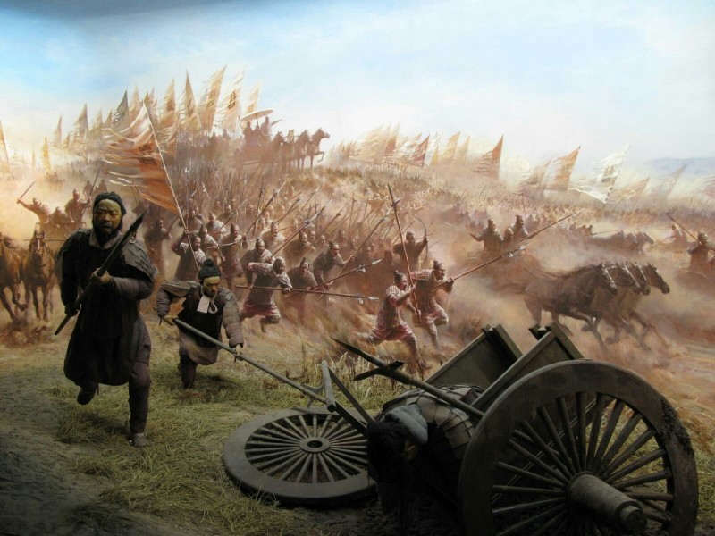 三国著名战役鞠躬尽瘁死而后已诸葛亮北伐中