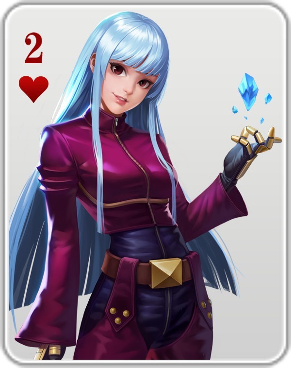 《拳皇》音巢篇角色做一副扑克,京八做鬼,谁有资格做2和k?