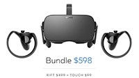 Oculus Rift官方大降价 降幅达1400元