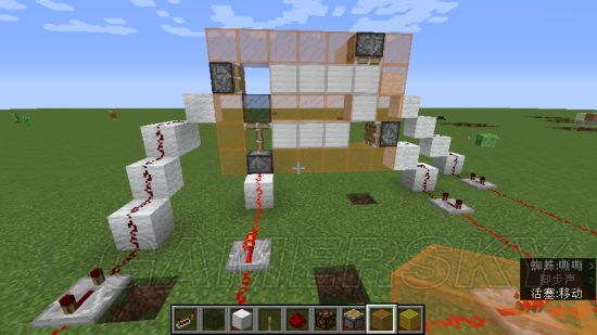 《我的世界》活塞循环触发器制作图文教学